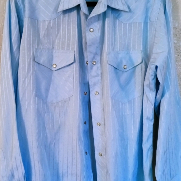 Vintage Wrangler western pearl snap shirt